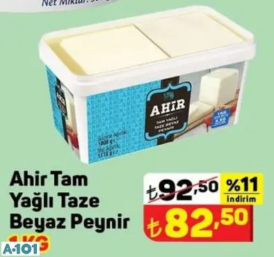 AHİR TAM YAĞLI TAZE BEYAZ PEYNİR AHİR TAM YAĞLI TAZE BEYAZ PEYNİR